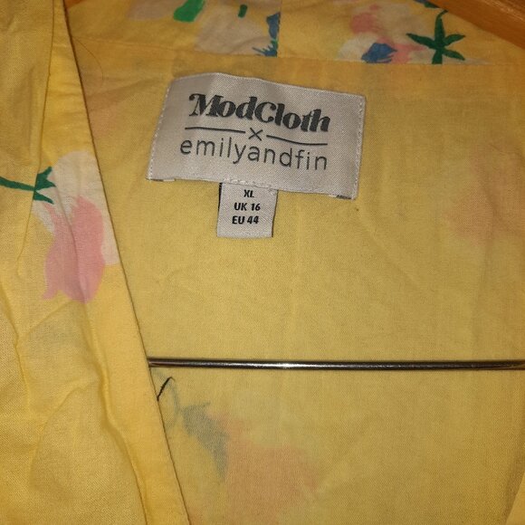 Modcloth x Emily And Fin Saunter Sweetly A line dress - Picture 2 of 5